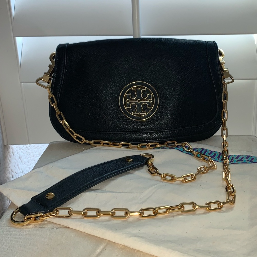 Authentic Tory Burch Amanda Crossbody w/ Chain